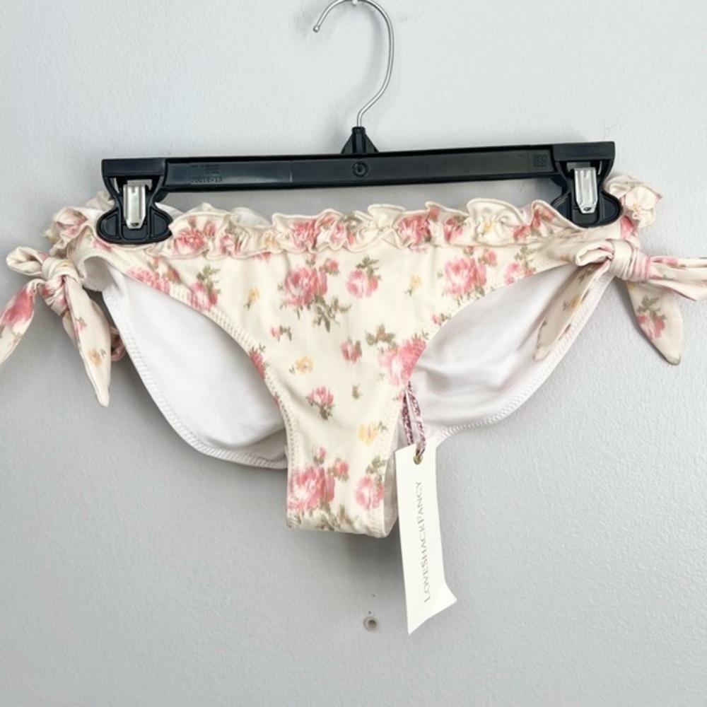 NWT! LoveShackFancy Size S • Elena Swim Bikini Bottom Live Shack Fancy.